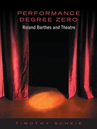 Cover image: Performance Degree Zero 1st edition 9780802093875