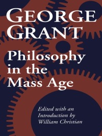 Cover image: Philosophy in the Mass Age 1st edition 9780802072283