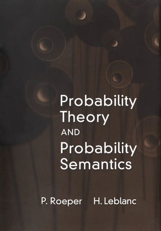 Cover image: Probability Theory and Probability Semantics 1st edition 9780802008077