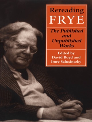 Cover image: Rereading Frye 1st edition 9780802080943
