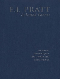 Cover image: E.J. Pratt: Selected Poems 1st edition 9780802043351