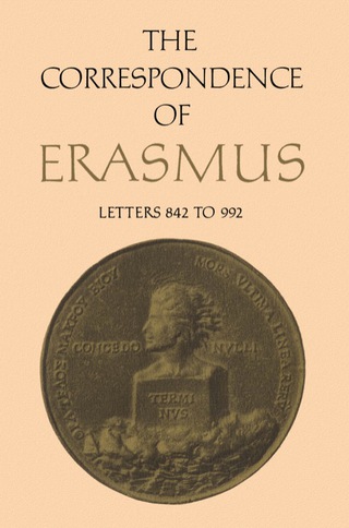 Cover image: The Correspondence of Erasmus 1st edition 9781487520748