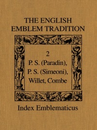 Cover image: The English Emblem Tradition 1st edition 9780802029225