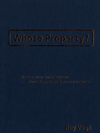 Cover image: Whose Property? 1st edition 9780802081865