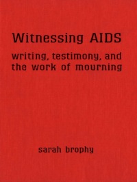 Cover image: Witnessing AIDS 1st edition 9780802085672