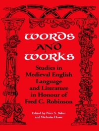 Cover image: Words and Works 1st edition 9780802041531