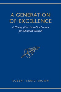 Cover image: A Generation of Excellence 1st edition 9780802092328