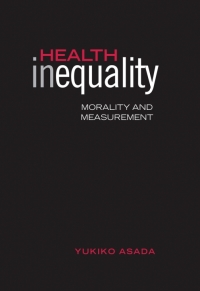 Cover image: Health Inequality 1st edition 9781442626102