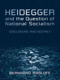 Cover image: Heidegger and the Question of National Socialism 1st edition 9780802093158