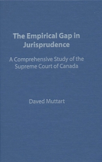 Cover image: Empirical Gap in Jurisprudence 1st edition 9780802091598