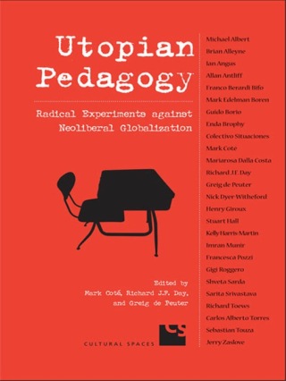 Cover image: Utopian Pedagogy 1st edition 9780802086754