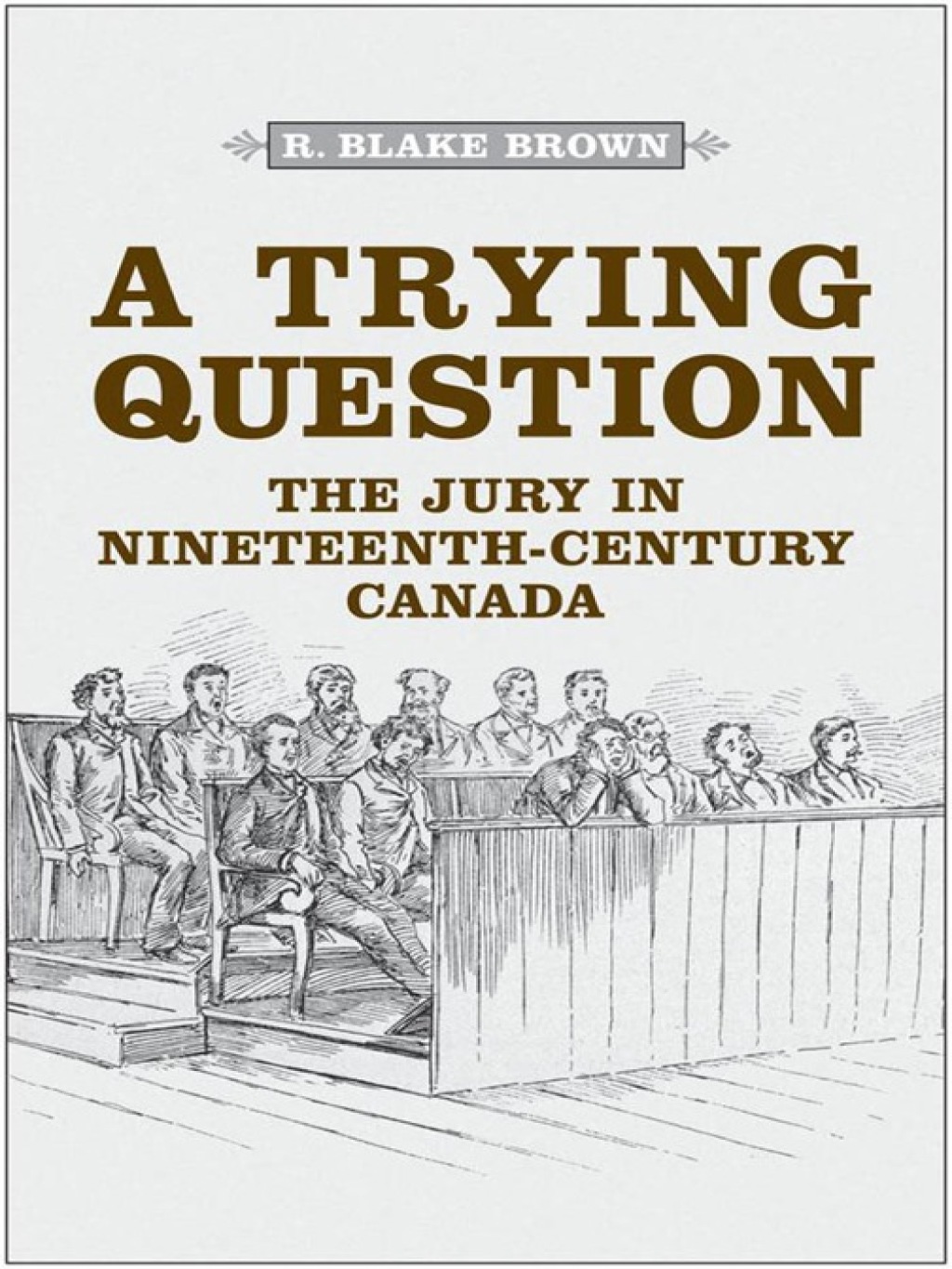 A Trying Question The Jury in Nineteenth-Century Canada 1st Edition
