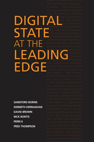 Cover image: Digital State at the  Leading Edge 1st edition 9780802094902