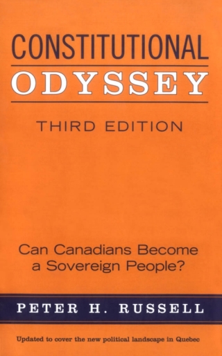 Cover image: Constitutional Odyssey 3rd edition 9780802037770