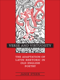 Cover image: Verse and Virtuosity 1st edition 9780802091574