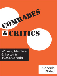 Cover image: Comrades and Critics 1st edition 9780802092670