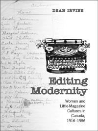 Cover image: Editing Modernity 1st edition 9780802092717