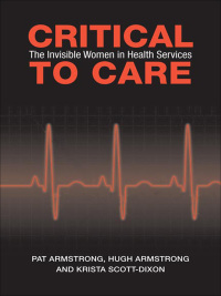 Cover image: Critical To Care 1st edition 9780802096081