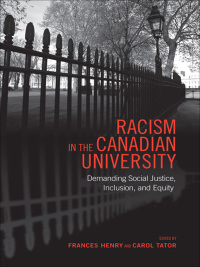 Cover image: Racism in the Canadian University 1st edition 9780802096777