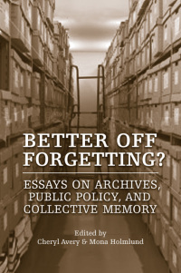 Cover image: Better Off Forgetting? 1st edition 9781442610804