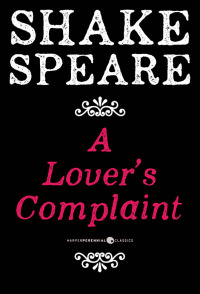 Cover image: A Lover's Complaint 9781443443630