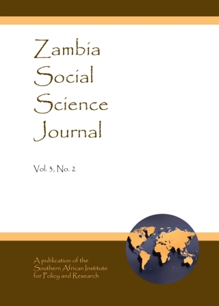 Imagen de portada: Zambia Social Science Journal Vol. 3, No. 2 1st edition 9781443877213