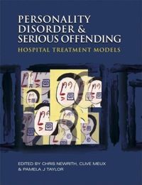 Imagen de portada: Personality Disorder and Serious Offending 1st edition 9780340763858