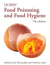 Imagen de portada: Hobbs' Food Poisoning and Food Hygiene 7th edition 9780340905302