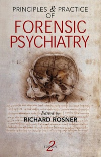 Imagen de portada: Principles and Practice of Forensic Psychiatry, 2Ed 2nd edition 9780340806647