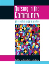 Imagen de portada: Nursing in the Community: an essential guide to practice 1st edition 9781138454743