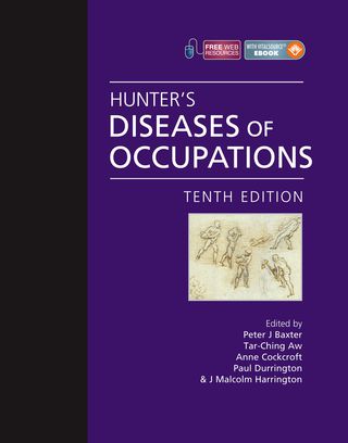 Imagen de portada: Hunter's Diseases of Occupations 10th edition 9780340941669