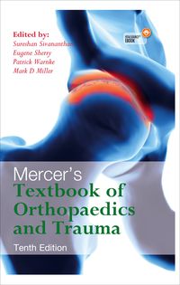 Cover image: Mercer's Textbook of Orthopaedics and Trauma Tenth edition 10th edition 9780340942031