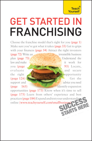 Cover image: Get Started in Franchising 9781444129328