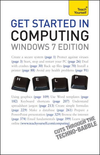 Cover image: Get Started In Computing: Teach Yourself 9781444129380