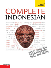 Cover image: Complete Indonesian Beginner to Intermediate Course 9781444130805