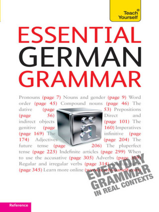 Cover image: Essential German Grammar: Teach Yourself 9781444130843