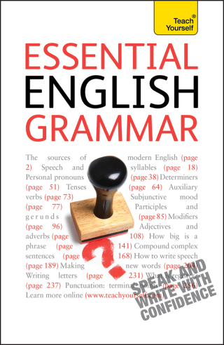 Cover image: Essential English Grammar: Teach Yourself 9781529393101