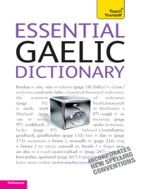 Cover image: Essential Gaelic Dictionary: Teach Yourself 9781444132151