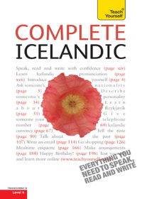 Cover image: Complete Icelandic Beginner to Intermediate Book and Audio Course 9781444105360