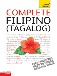 Cover image: Complete Filipino (Tagalog) Beginner to Intermediate Book and Audio Course 9781444105674