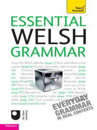 Cover image: Essential Welsh Grammar: Teach Yourself 9781444134162