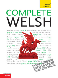 Cover image: Complete Welsh Beginner to Intermediate Book and Audio Course 9781444105896