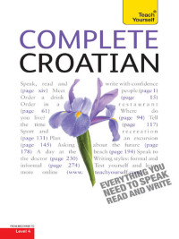 Cover image: Complete Croatian Beginner to Intermediate Course 9781444103526