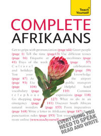 Cover image: Complete Afrikaans Beginner to Intermediate Book and Audio Course 9781444134384