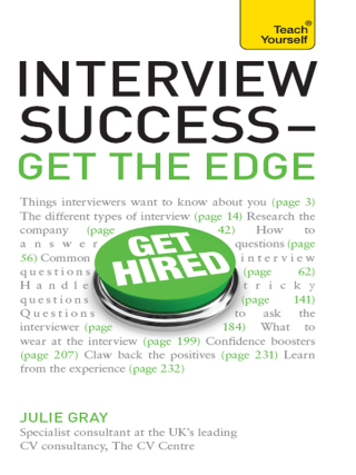 Cover image: Interview Success - Get the Edge: Teach Yourself 9781444138870