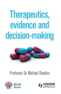 Imagen de portada: Therapeutics, Evidence and Decision-Making 1st edition 9781853159473