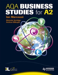 Cover image: AQA Business Studies for A2 (Marcouse) 9780340973578