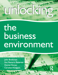 Titelbild: Unlocking the Business Environment 1st edition 9780340942079