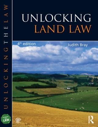 Cover image: Unlocking Land Law 4th edition 9781444174212