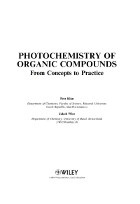 Cover image: Photochemistry of Organic Compounds 1st edition 9781405190886